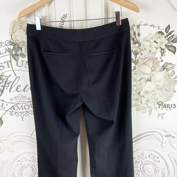 Elie Tahari Pants Womens Flare Leg Classic Stretch Zip Black, Waist:  31” - Picture 11 of 14